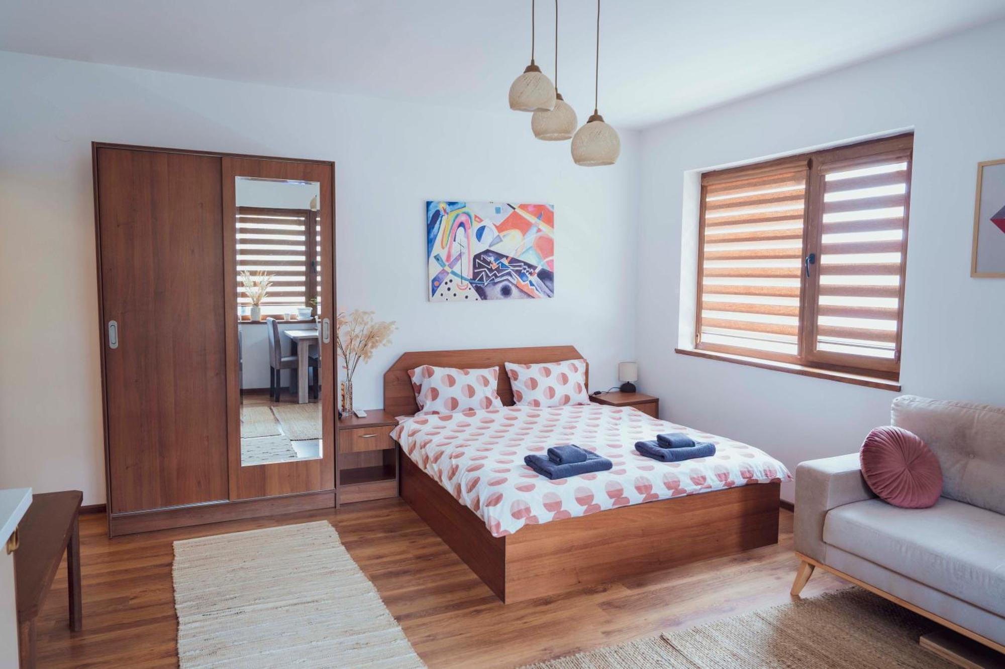 Cozy & Stylish Flat With Amazing View, 2Min Walk To Ski Road, 7-8 Min To Gondola Банско Екстериор снимка